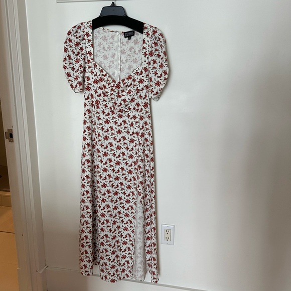 Danielle Bernstein WeWoreWhat White and Rose Dress - Picture 2 of 3